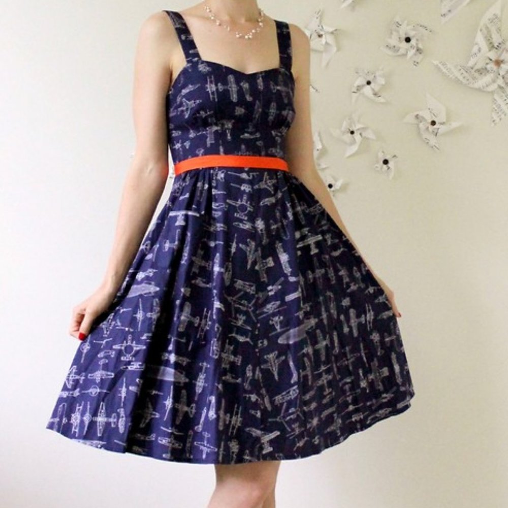 Bea & Dot Airplane Sundress